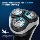 SweetLF elektromos borotva férfiaknak, 120 perc borotválkozás, 1 óra töltés, 100% - outlet termék