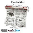 Sütőpapír tekercs 8 m zsírpapír szendvicshez, fehér - outlet termék