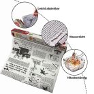 Sütőpapír tekercs 8 m zsírpapír szendvicshez, fehér - outlet termék