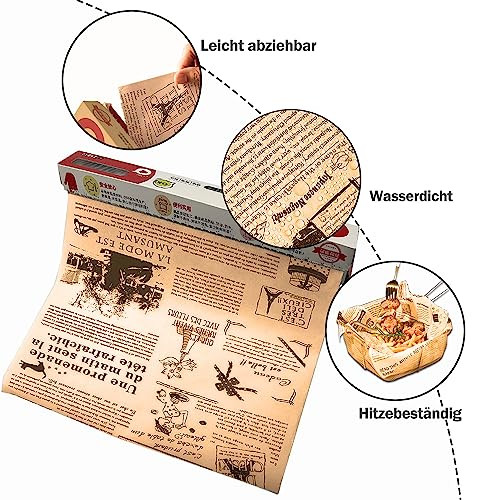 Sütőpapír tekercs 8m zsírpapír szendvics csomagoló barna - outlet termék