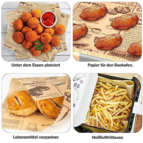 Sütőpapír tekercs 8m zsírpapír szendvics csomagoló barna - outlet termék