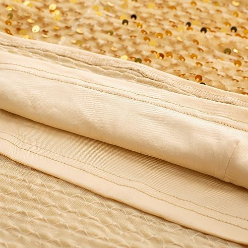 Belle Poque női flitteres felső arany, XL - outlet termék