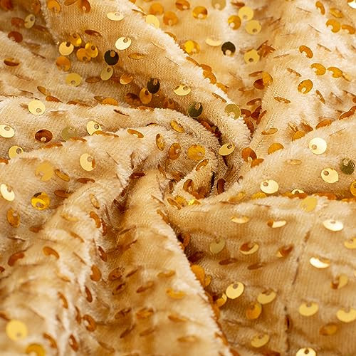 Belle Poque női flitteres felső arany, XL - outlet termék