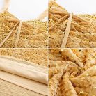 Belle Poque női flitteres felső arany, XL - outlet termék