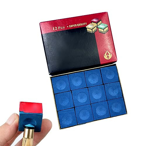 Mikiuly biliárdkréta 12 darabos, kék - outlet termék