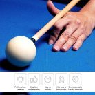 Mikiuly biliárdkréta 12 darabos, kék - outlet termék