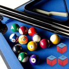 Mikiuly biliárdkréta 12 darabos, kék - outlet termék