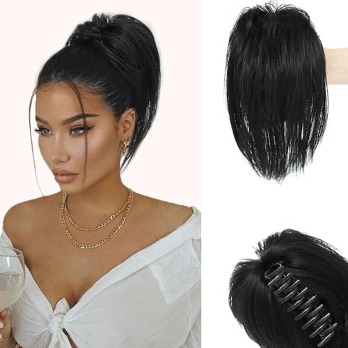 colorfulpanda hajcsat konty hajhosszabbítás fekete - outlet termék