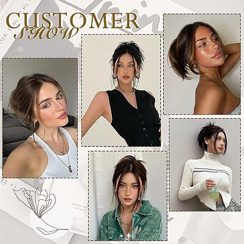 colorfulpanda hajcsat konty hajhosszabbítás fekete - outlet termék