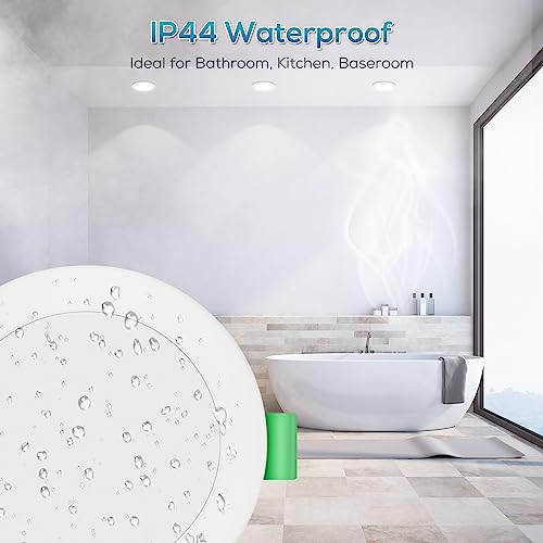 ALUSSO LIGHTING LED süllyesztett lámpa, 230 V, 7 W, dimmelhető, 68 mm, IP44 - outlet termék