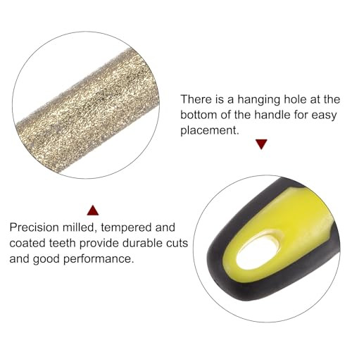 sourcing map gyémánt láncfűrész reszelő 3/16 hüvelyk 4,8mm 80 szemcsés kerek élező - outlet termék