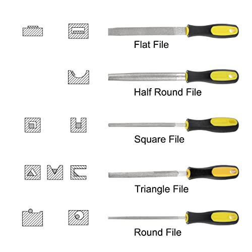 sourcing map gyémánt láncfűrész reszelő 3/16 hüvelyk 4,8mm 80 szemcsés kerek élező - outlet termék