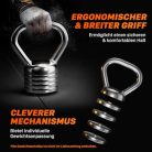 Northdeer acél kettlebell fogantyú 5 kg kompatibilis minden Northdeer súllyal - - outlet termék