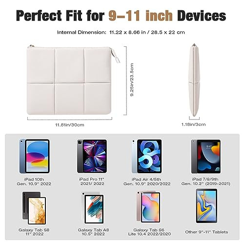 MoKo 9-11 hüvelykes tablet tok fehér - outlet termék