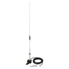 Eightwood Dual Band mobil rádió antenna járművekhez VHF UHF, rozsdamentes, 67 cm - outlet termék
