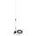 Eightwood Dual Band mobil rádió antenna járművekhez VHF UHF, rozsdamentes, 67 cm - outlet termék