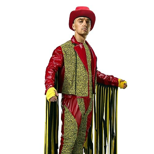 LIKUNGOU Wrestler King jelmez leopárdmintás - outlet termék