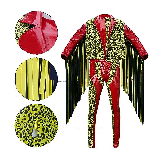 LIKUNGOU Wrestler King jelmez leopárdmintás - outlet termék