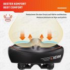 HENMI kerékpár nyereg, kényelmes puha férfi-női kerékpár nyereg ergonomikus - outlet termék