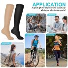 ACWOO kompressziós zokni L/XL, fekete + bézs, 2 pár - outlet termék