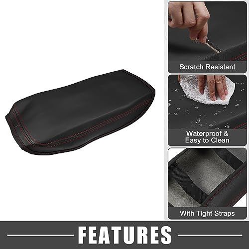 ABSOPRO középkonzol borító Chevrolet Blazer fekete piros varrással - outlet termék