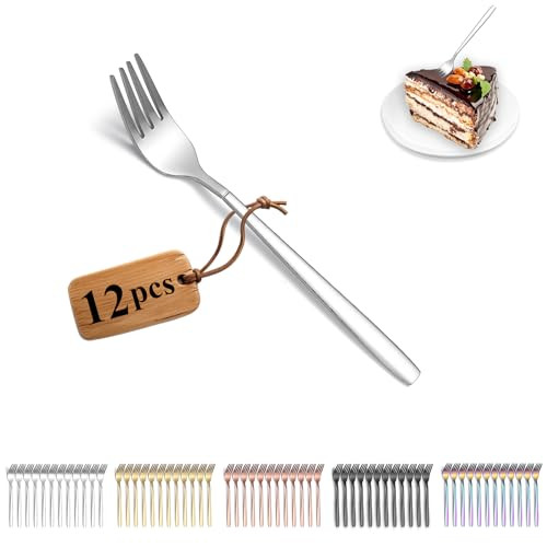 Berglander 12 darabos desszertvilla készlet rozsdamentes acél, 16,5 cm, fényes - outlet termék