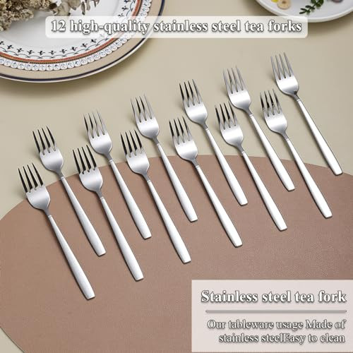 Berglander 12 darabos desszertvilla készlet rozsdamentes acél, 16,5 cm, fényes - outlet termék