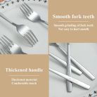 Berglander 12 darabos desszertvilla készlet rozsdamentes acél, 16,5 cm, fényes - outlet termék