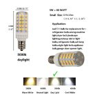 QLEE LED E14 lámpa 5W 4 darabos - outlet termék