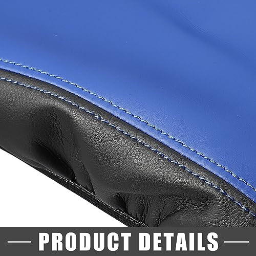 ABSOPRO autó középkonzol kartámasz borító Kia Optima 2016-2020 fekete-kék - outlet termék