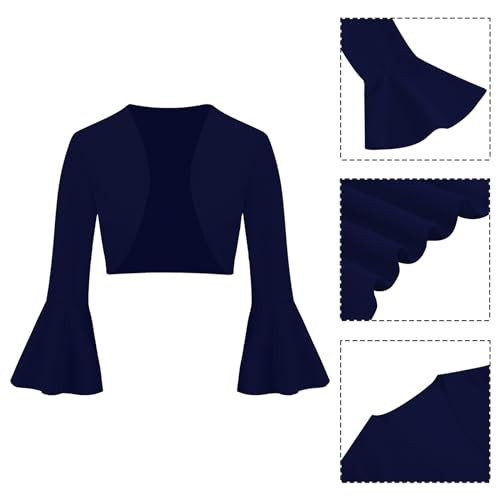 Odizli női elegáns 3/4 ujjú boleró kardigán ünnepi esküvői rövid kabát - outlet termék