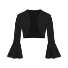 Odizli női elegáns 3/4 ujjú boleró kardigán ünnepi esküvői rövid kabát - outlet termék