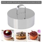 CENBEN 4 darabos mousse gyűrű 2 nyomóval rozsdamentes acél, 10,5 cm - outlet termék