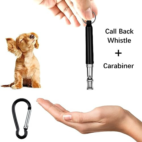 Toulifly kutyasípok ultrahangos, fekete, állítható, nyakpánttal, 2 darabos - outlet termék