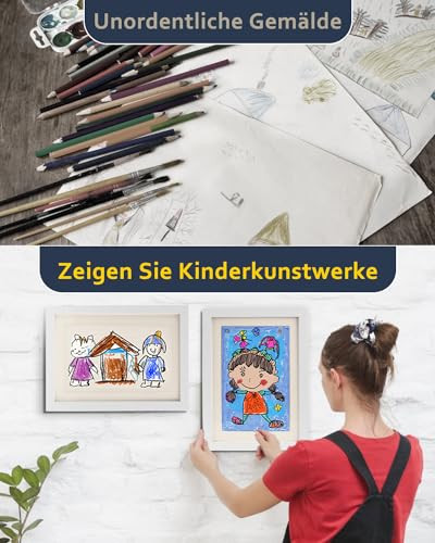 Ciscle A4 gyerekrajz képkeret fehér - outlet termék