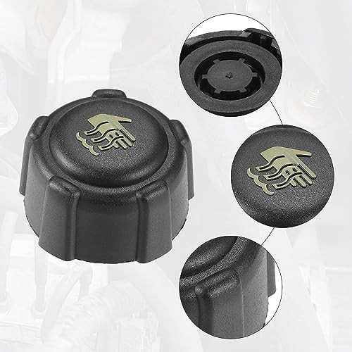 ABSOPRO 1 x mosószer tartály fedél Nissan Rogue-hoz fekete - outlet termék