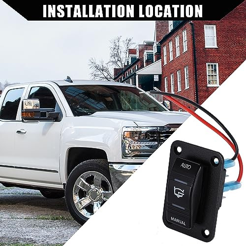 ABSOPRO 3 utas 20A 4 tűs billenő kapcsoló panel LED-del - outlet termék