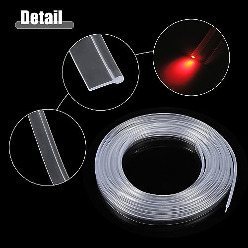 ABSOPRO kötény oldalsó fényvezető kábel 2,5 mm 3,5 m átlátszó - outlet termék