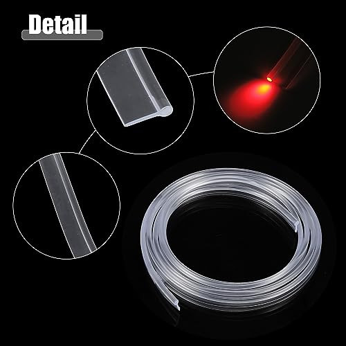 ABSOPRO kötény oldalsó fényvezető kábel 3,6 mm 1,5 m átlátszó - outlet termék