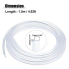 ABSOPRO kötény oldalsó fényvezető kábel 3,6 mm 1,5 m átlátszó - outlet termék