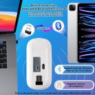 Bluetooth vezeték nélküli billentyűzet egérrel 2.4 GHz, mini, ultra-vékony, QWERTY - outlet termék