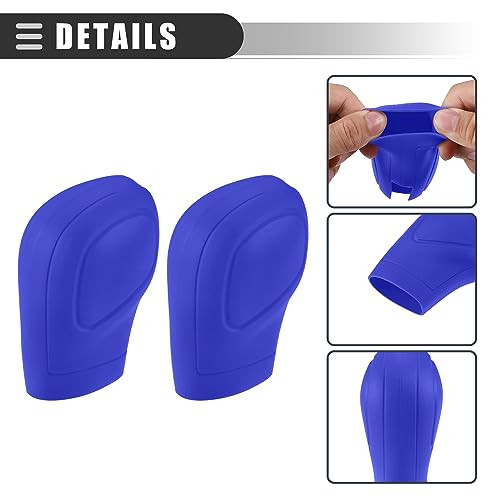 ABSOPRO univerzális sebességváltó fedél csúszásmentes szilikon sötétkék 2 darabos - outlet termék