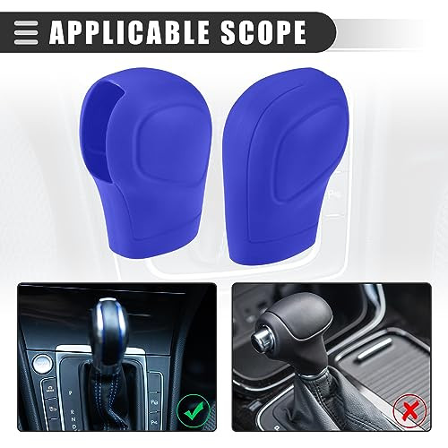 ABSOPRO univerzális sebességváltó fedél csúszásmentes szilikon sötétkék 2 darabos - outlet termék