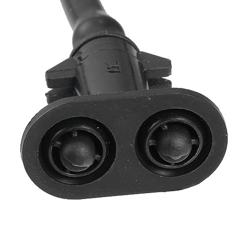 ABSOPRO 2 darabos szélvédőmosó fúvóka készlet Land Rover Range-hez, fekete - outlet termék