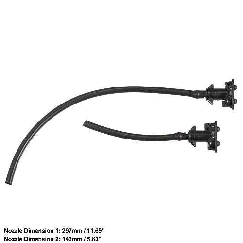 ABSOPRO 2 darabos szélvédőmosó fúvóka készlet Land Rover Range-hez, fekete - outlet termék