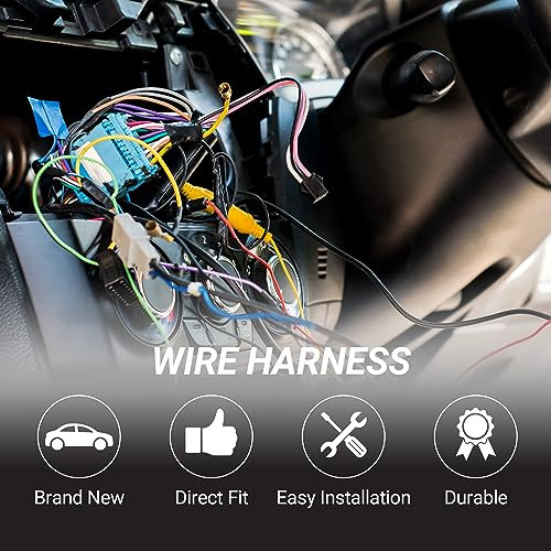 ABSOPRO 1 darab autórádió kábelköteg tartós csere Honda számára - outlet termék