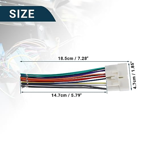 ABSOPRO 1 darab autórádió kábelköteg tartós csere Honda számára - outlet termék