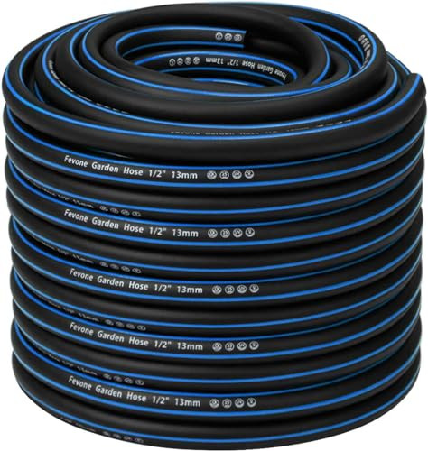 Fevone 50m kerti tömlő 13mm, 25 bar, fekete/kék - outlet termék