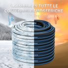 Fevone 50m kerti tömlő 13mm, 25 bar, fekete/kék - outlet termék