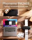 Phomemo PM246S címkenyomtató fekete - outlet termék